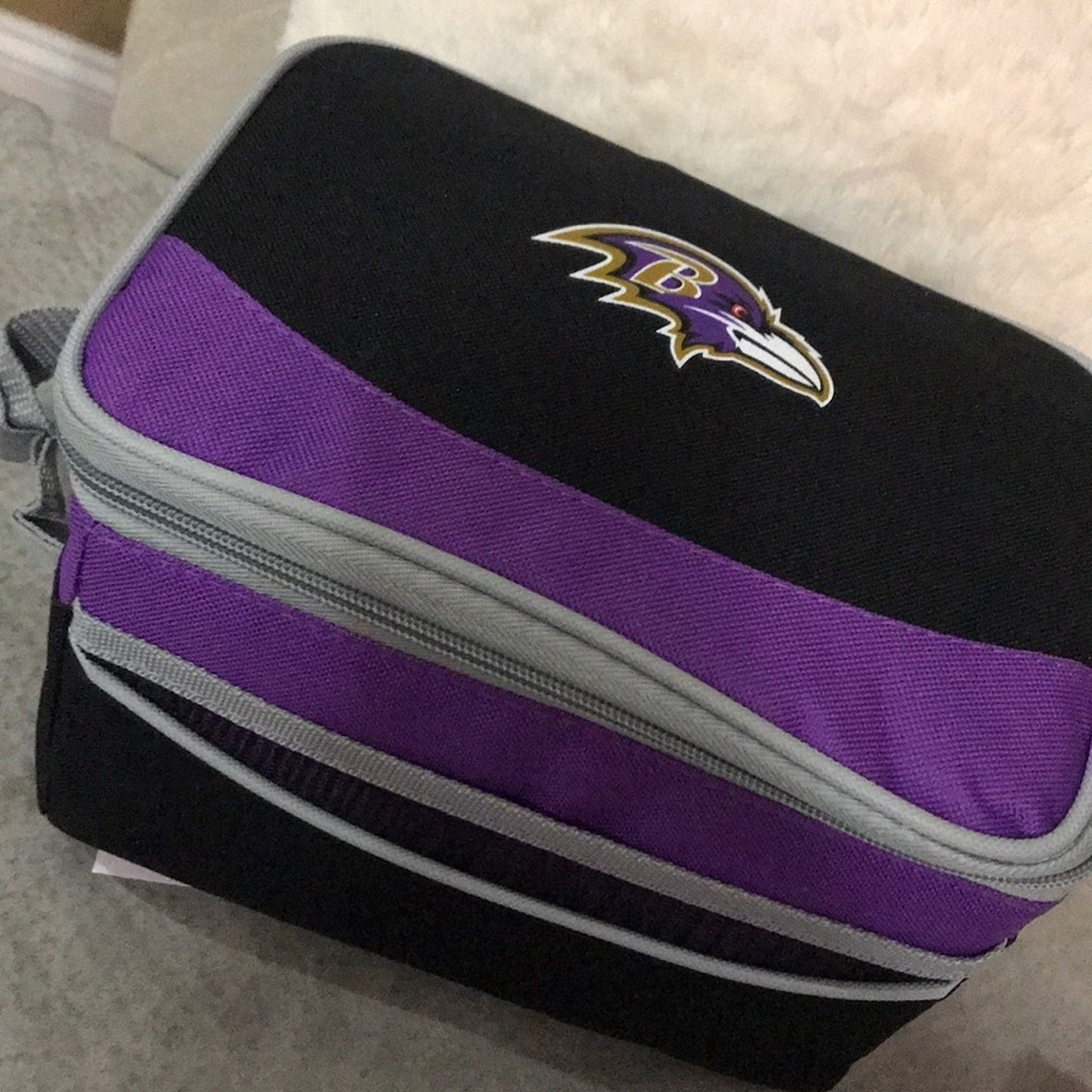 NWT Baltimore Ravens 6 can cooler